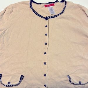 Anne Taylor Cardigan size L